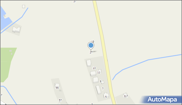 Januszowice, Krakowska, 17, mapa Januszowice