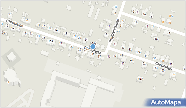 Jarocin, Króla Bolesława Chrobrego, 35, mapa Jarocin