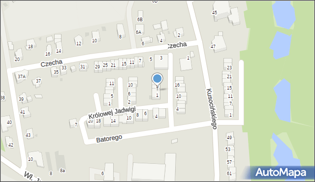 Jastrzębie-Zdrój, Króla Władysława Łokietka, 3, mapa Jastrzębie-Zdrój
