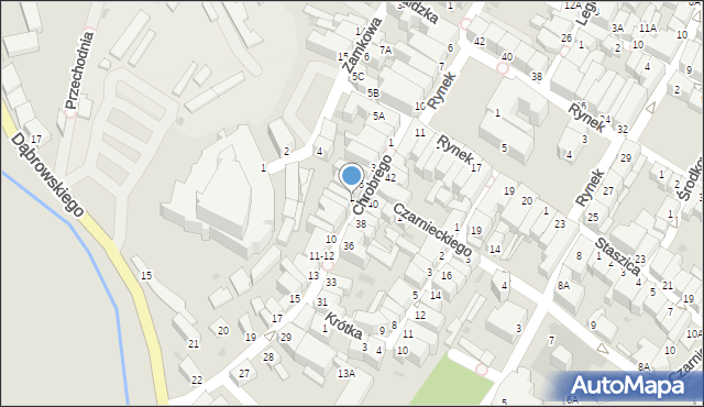 Jawor, Króla Bolesława Chrobrego, 7, mapa Jawor