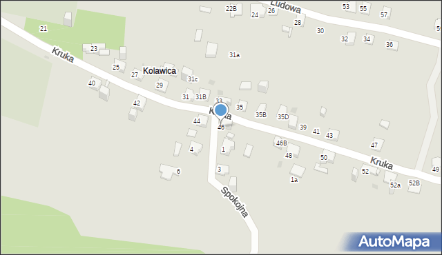 Jaworzno, Kruka Józefa, 46, mapa Jaworzno