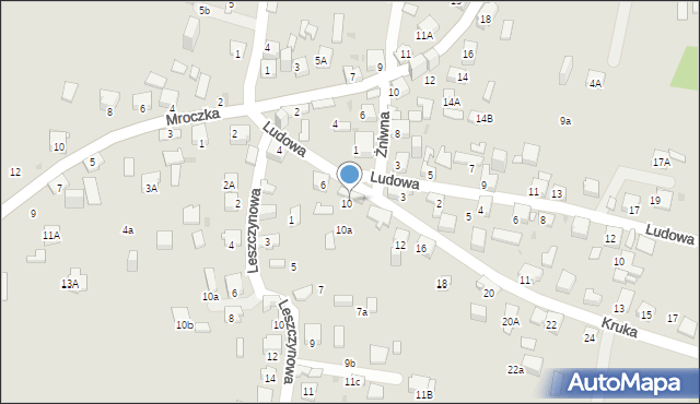 Jaworzno, Kruka Józefa, 8, mapa Jaworzno