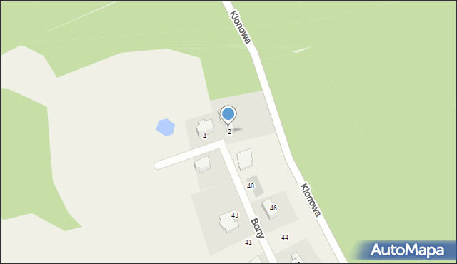 Jonkowo, Króla Kazimierza Wielkiego, 2, mapa Jonkowo