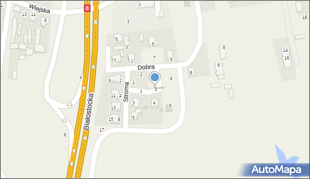 Jurowce, Krótka, 3, mapa Jurowce