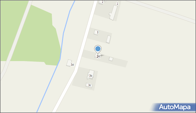 Kąty, Królewska, 3A, mapa Kąty