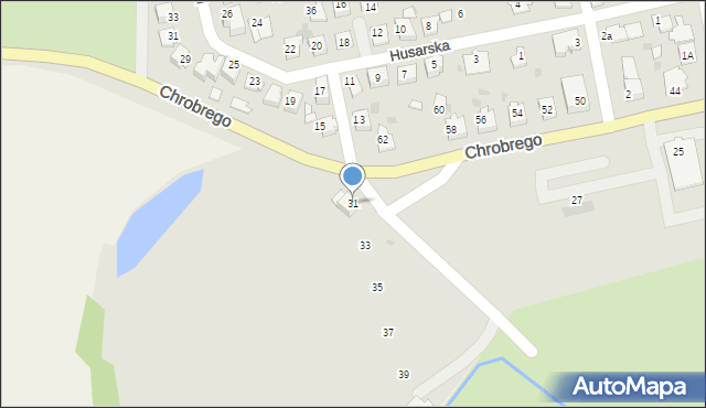Kędzierzyn-Koźle, Króla Bolesława Chrobrego, 31, mapa Kędzierzyna-Koźle