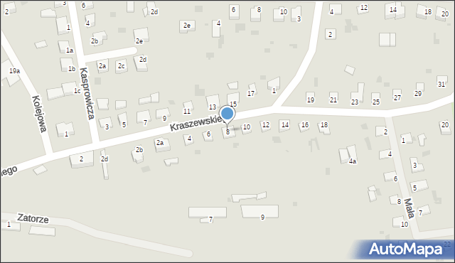 Kętrzyn, Kraszewskiego Józefa Ignacego, 8, mapa Kętrzyn