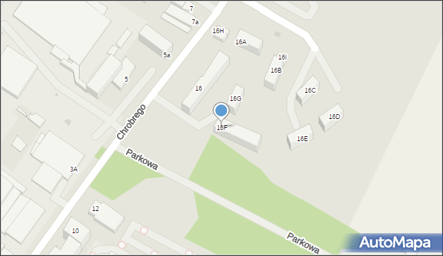 Kętrzyn, Króla Bolesława Chrobrego, 16F, mapa Kętrzyn