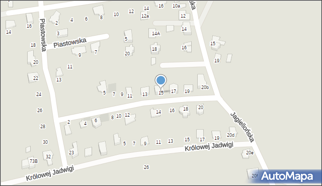 Kęty, Króla Bolesława Chrobrego, 15, mapa Kęty