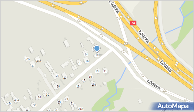 Kielce, Kruszelnickiego-Wilka Zbigniewa, ppor., 12, mapa Kielc