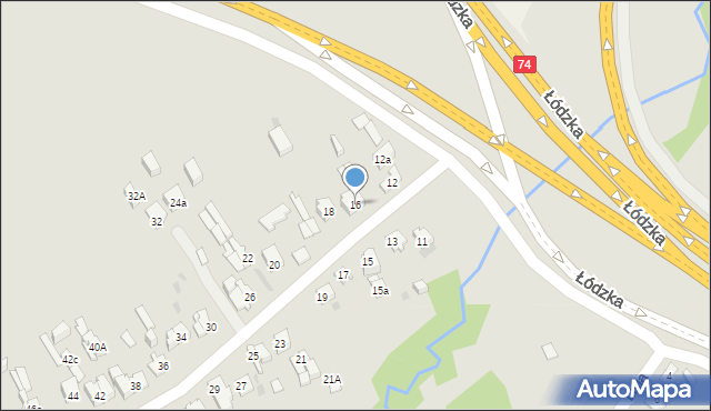 Kielce, Kruszelnickiego-Wilka Zbigniewa, ppor., 16, mapa Kielc