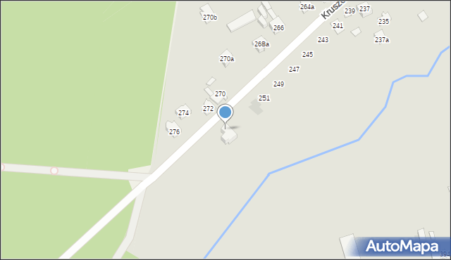 Kielce, Kruszelnickiego-Wilka Zbigniewa, ppor., 257, mapa Kielc