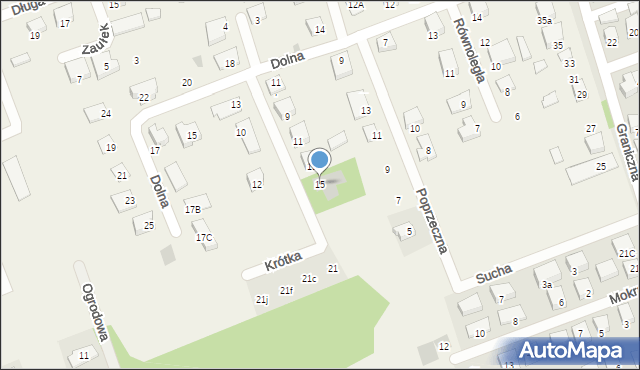 Klepacze, Krótka, 15, mapa Klepacze