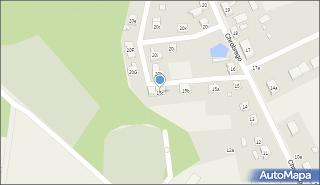 Kobylanka, Króla Bolesława Chrobrego, 15c, mapa Kobylanka