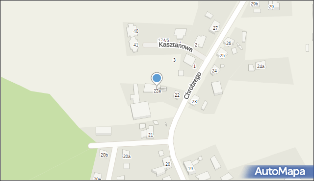 Kobylanka, Króla Bolesława Chrobrego, 22a, mapa Kobylanka