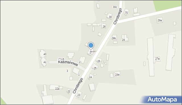 Kobylanka, Króla Bolesława Chrobrego, 27, mapa Kobylanka