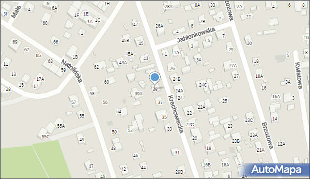 Kobyłka, Krechowiecka, 39, mapa Kobyłka