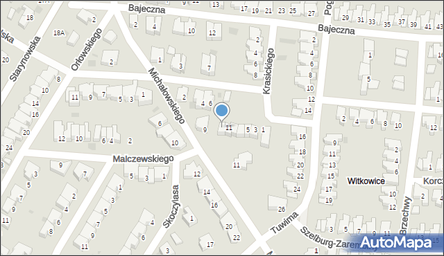 Kołobrzeg, Krasickiego Ignacego, bp., 13, mapa Kołobrzegu