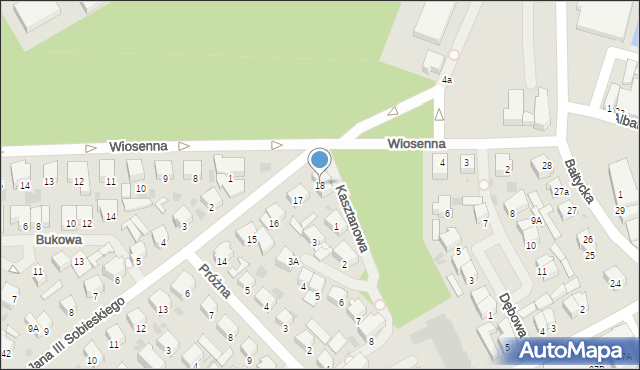 Kołobrzeg, Króla Jana III Sobieskiego, 18, mapa Kołobrzegu