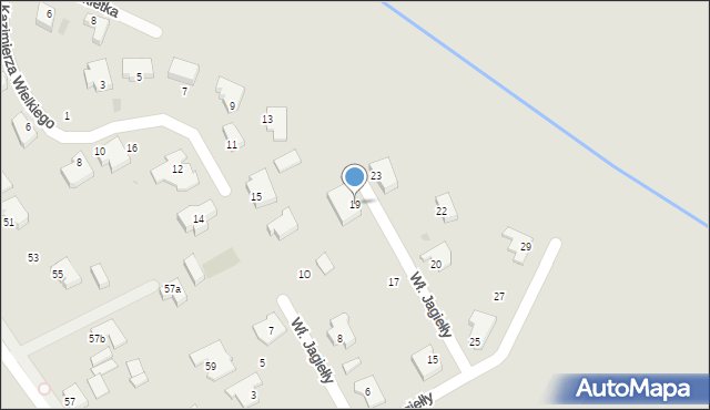 Kołobrzeg, Króla Władysława Jagiełły, 19, mapa Kołobrzegu