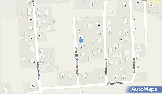 Konotop, Króla Jana III Sobieskiego, 4, mapa Konotop