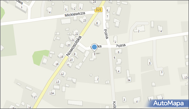 Konotop, Krótka, 1, mapa Konotop