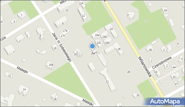 Konstancin-Jeziorna, Króla Jana III Sobieskiego, 19a, mapa Konstancin-Jeziorna