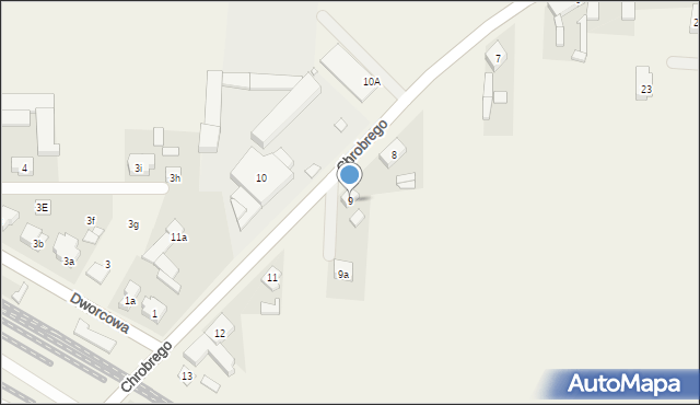 Kowalew, Króla Bolesława Chrobrego, 9, mapa Kowalew