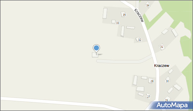 Kraczew, Kraczew, 28a, mapa Kraczew