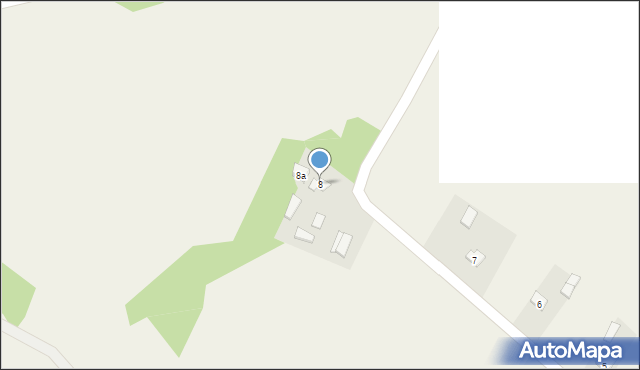 Kraczew, Kraczew, 8, mapa Kraczew