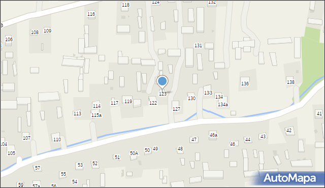 Kraczewice Prywatne, Kraczewice Prywatne, 123, mapa Kraczewice Prywatne