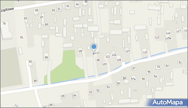 Kraczewice Prywatne, Kraczewice Prywatne, 97, mapa Kraczewice Prywatne