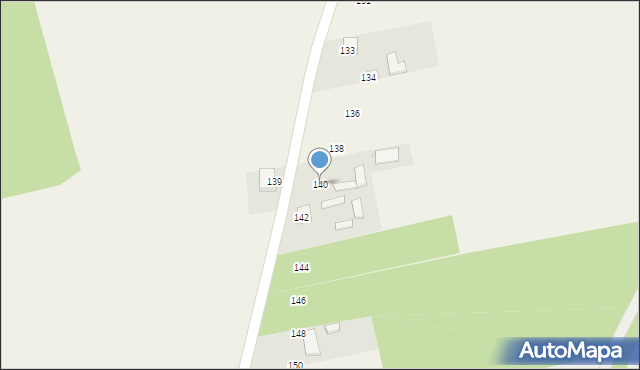 Kraczewice Rządowe, Kraczewice Rządowe, 140, mapa Kraczewice Rządowe