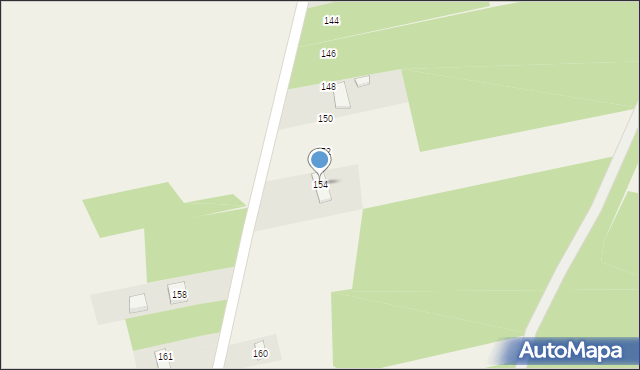 Kraczewice Rządowe, Kraczewice Rządowe, 154, mapa Kraczewice Rządowe