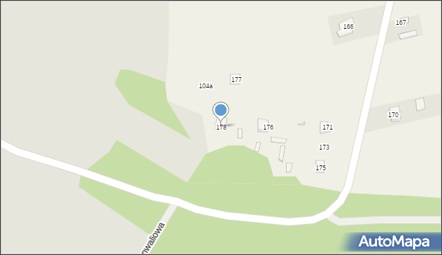 Kraczewice Rządowe, Kraczewice Rządowe, 178, mapa Kraczewice Rządowe