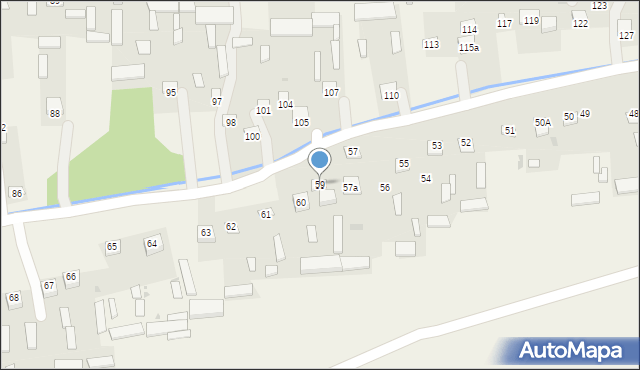 Kraczewice Rządowe, Kraczewice Rządowe, 59, mapa Kraczewice Rządowe