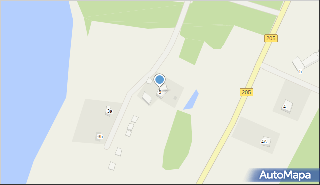 Krąg, Krąg, 3, mapa Krąg