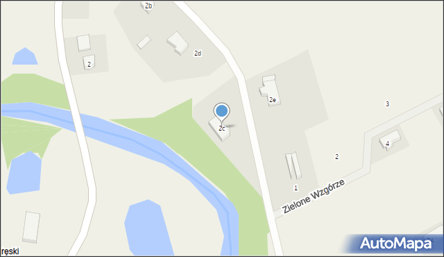 Krąg, Krąg, 2c, mapa Krąg