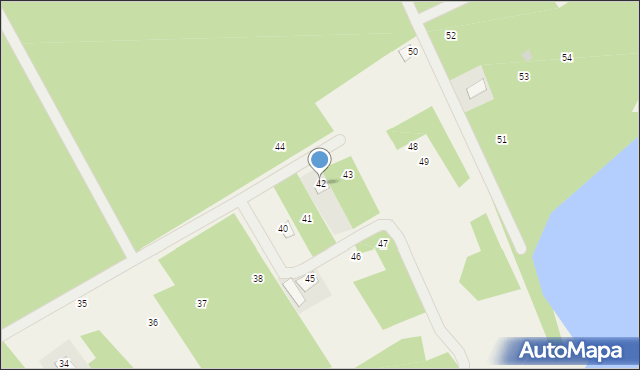 Krąg, Krąg, 42, mapa Krąg