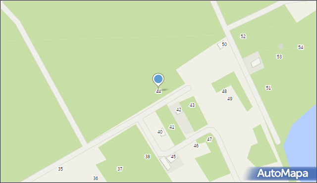 Krąg, Krąg, 44, mapa Krąg