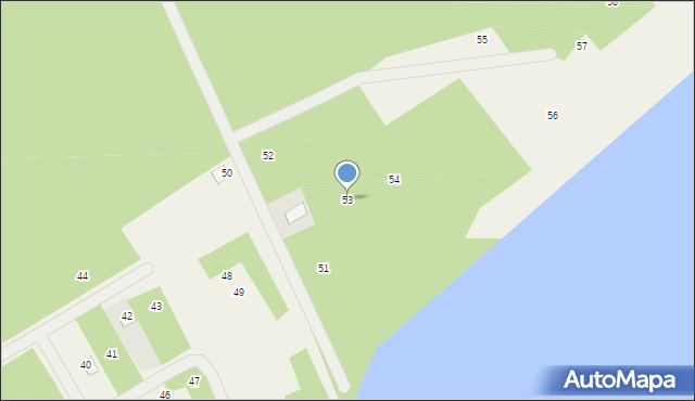 Krąg, Krąg, 53, mapa Krąg