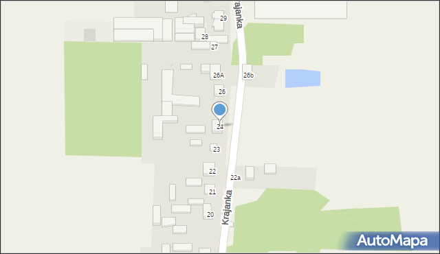 Krajanka, Krajanka, 24, mapa Krajanka