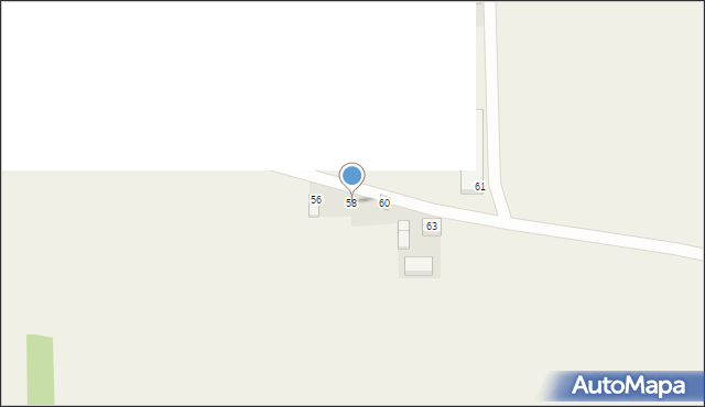 Krajanka, Krajanka, 58, mapa Krajanka