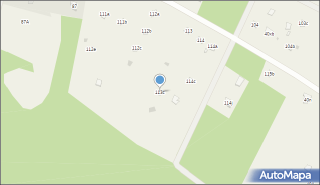 Krajęczyn, Krajęczyn, 113c, mapa Krajęczyn