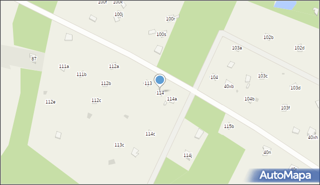 Krajęczyn, Krajęczyn, 114, mapa Krajęczyn