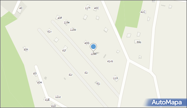 Krajęczyn, Krajęczyn, 119b, mapa Krajęczyn