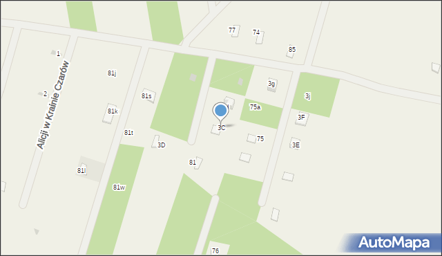 Krajęczyn, Krajęczyn, 3C, mapa Krajęczyn