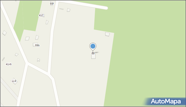 Krajęczyn, Krajęczyn, 69, mapa Krajęczyn