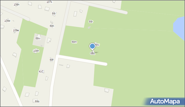 Krajęczyn, Krajęczyn, 69u, mapa Krajęczyn