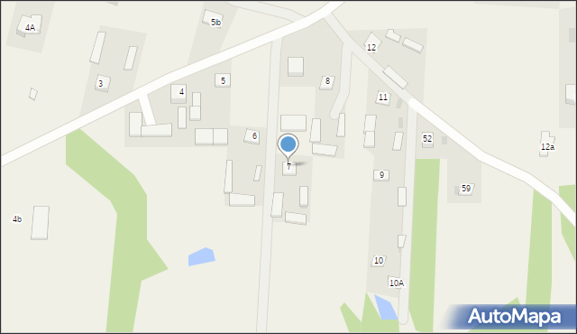 Krajęczyn, Krajęczyn, 7, mapa Krajęczyn
